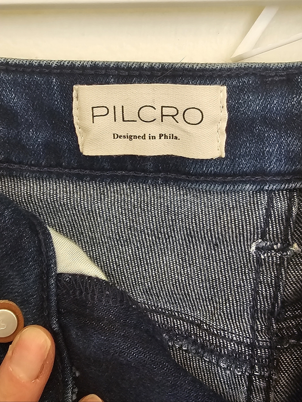 Pilcro Retro Studded Low Rise Jeans 27P - Picture 3 of 4